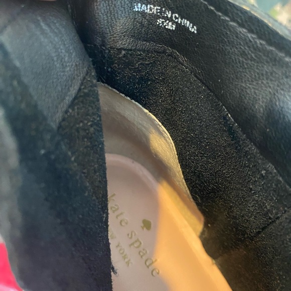 Kate Spade Bellamy Suede Tassel Black Booties Size 8.5 VGUC - Picture 6 of 6